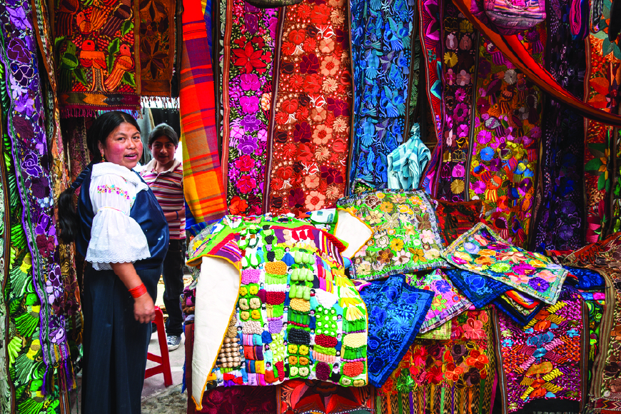 Go on a Shopping Spree at the Busting Markets