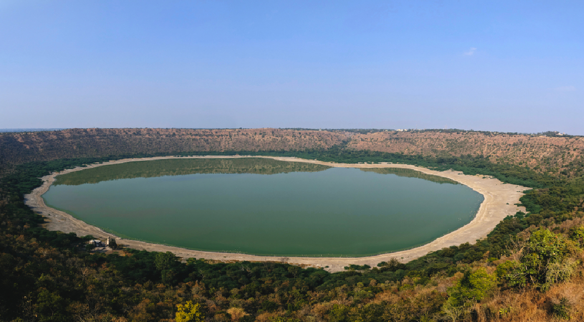 Lonar Lake in Maharashtra