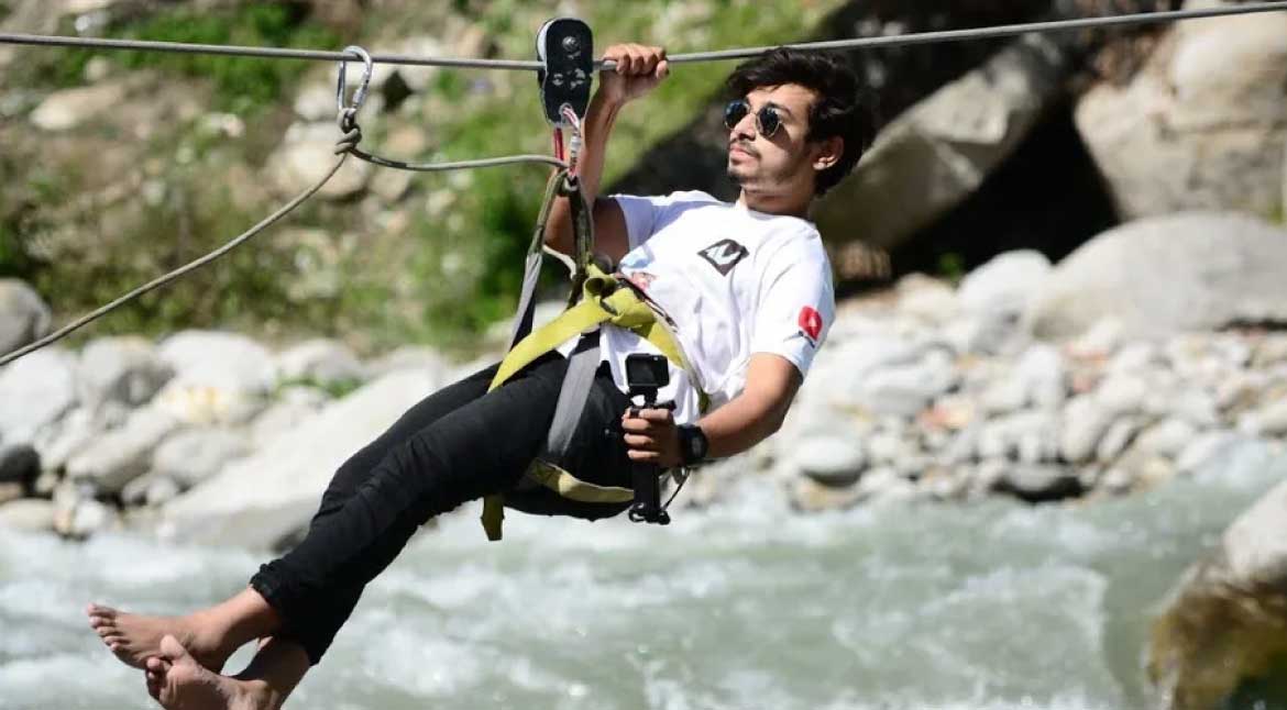 Solang Valley Zipline