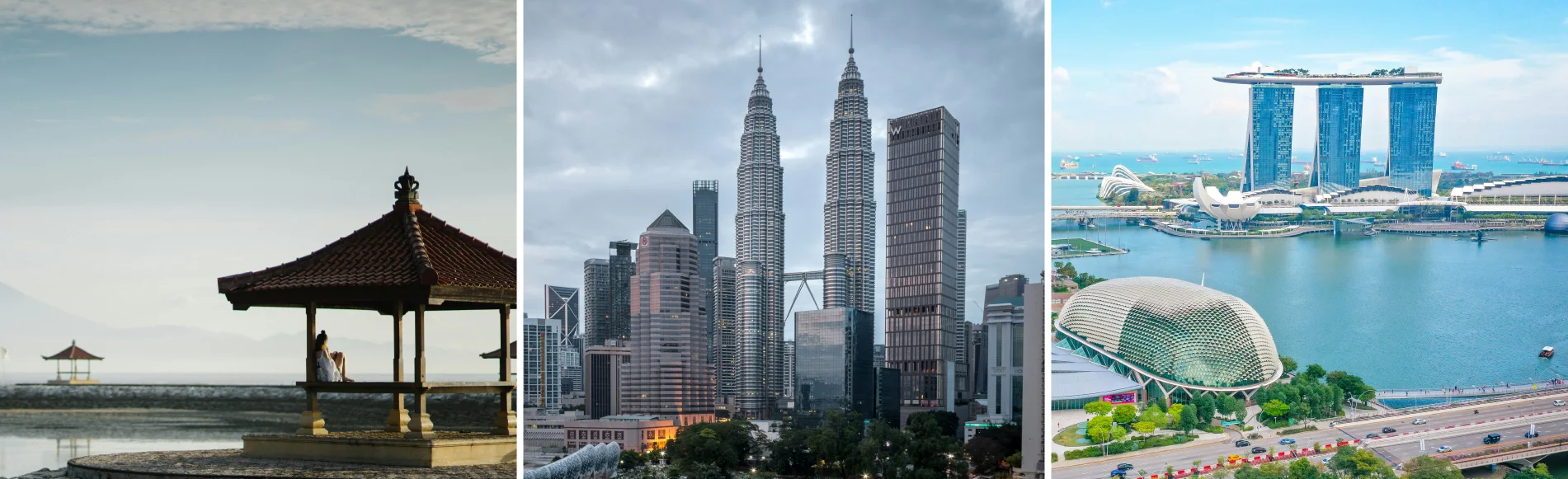 Bali Malaysia Singapore Tour Packages from Ahmedabad, Gujarat, India