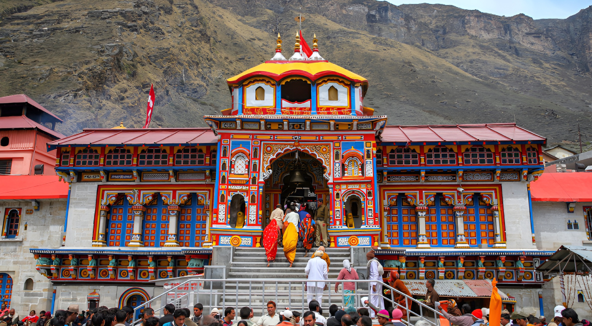 Badrinath Temple: Serenity by the River
